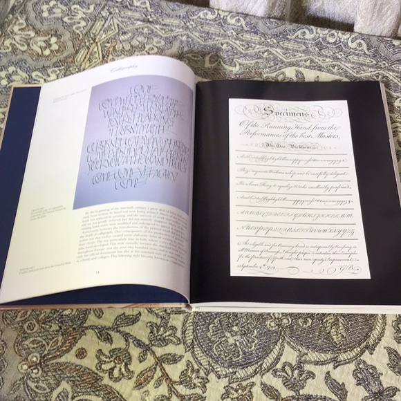 Creative Calligraphy The Art of Beautiful Writing large hard cover Malcolm Couch - Picture 4 of 7